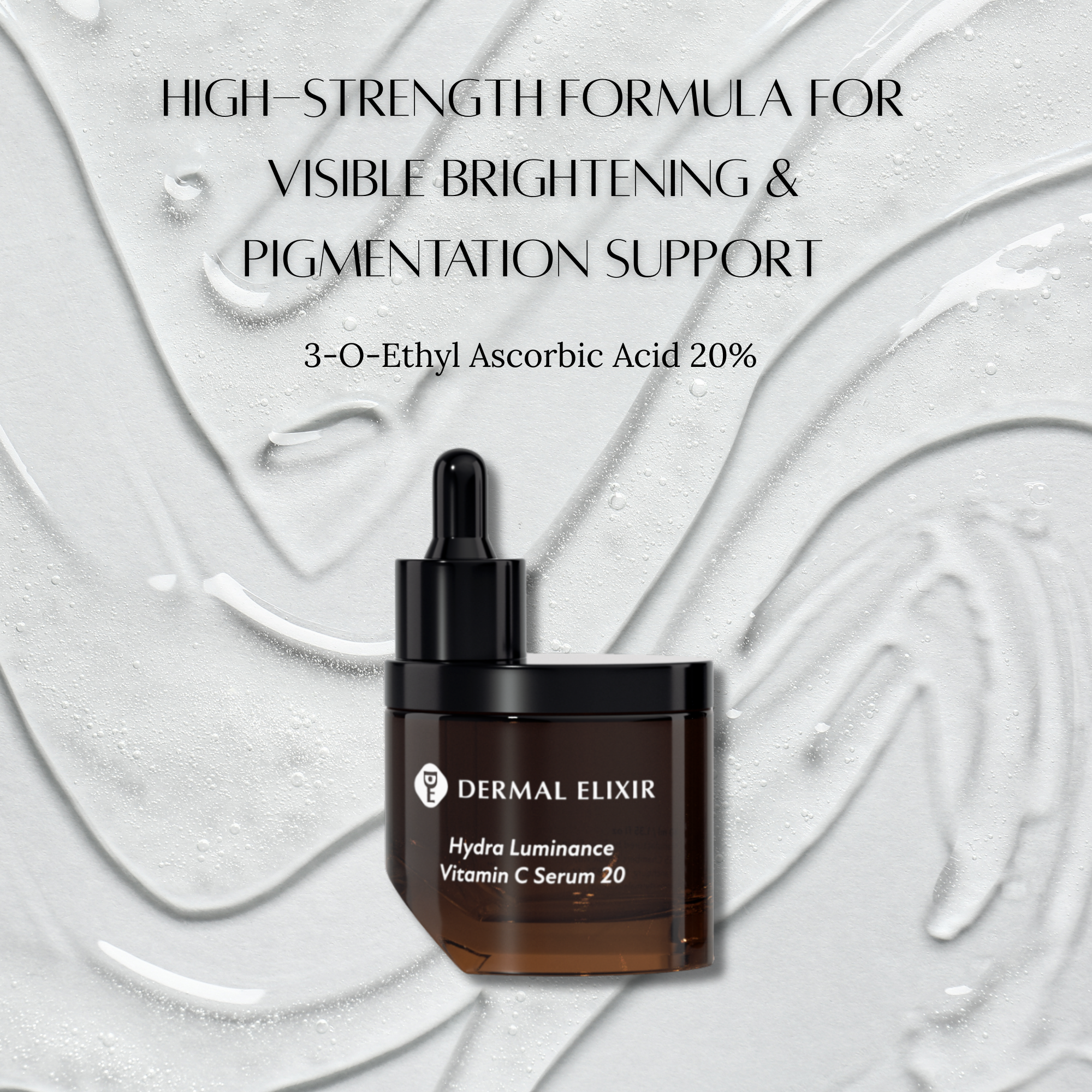 Dermal Elixir Hydra Luminance Vitamin C Serum 20 with Ferulic