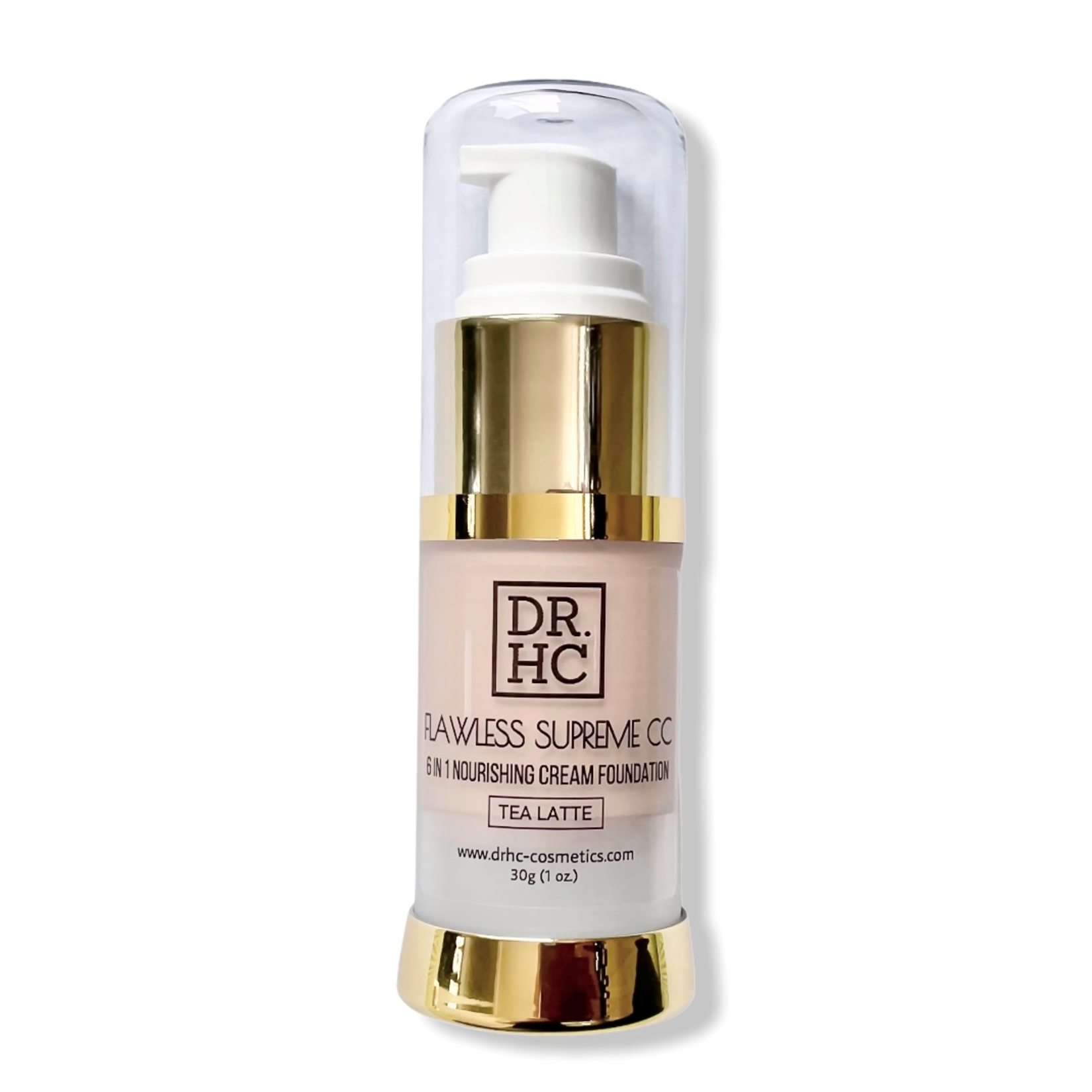 Flawless Supreme CC 6 in 1 Nourishing Cream Foundation (5 Shades) (30g, 1oz.)