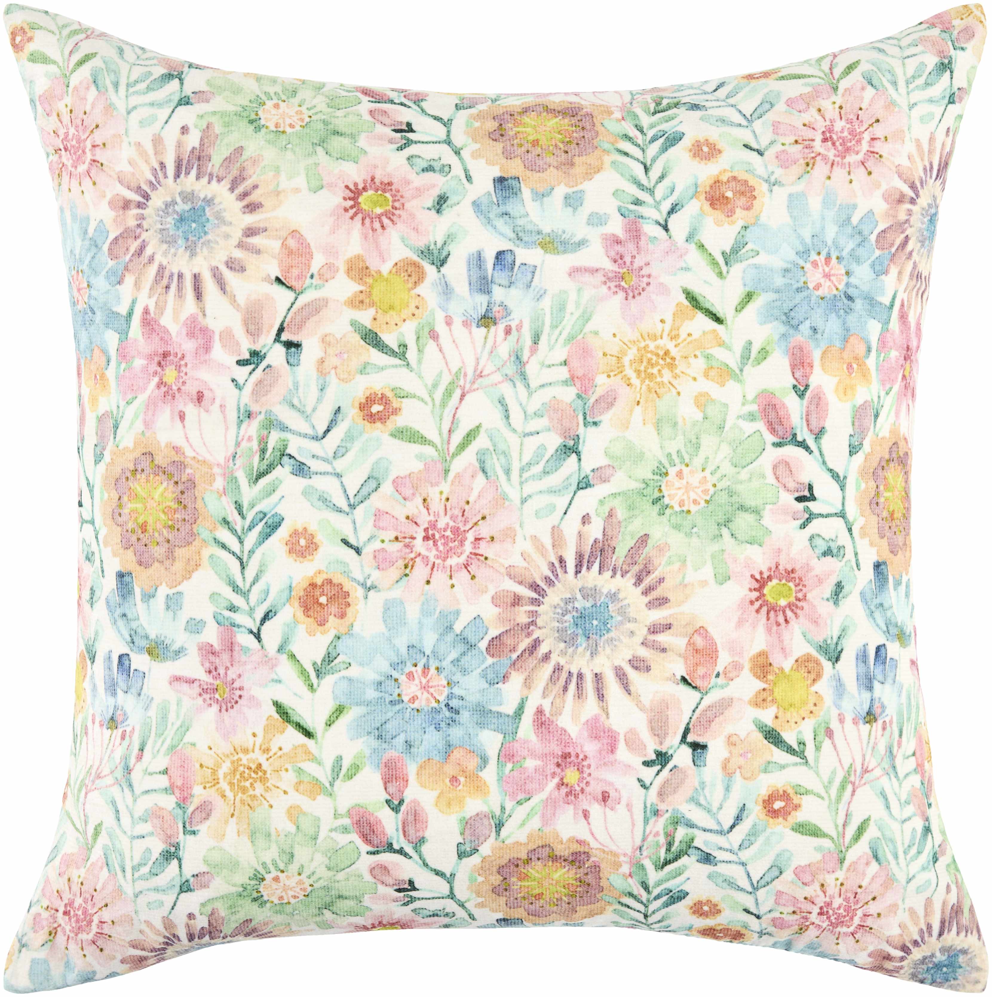 Amithi Yellow Throw Pillow