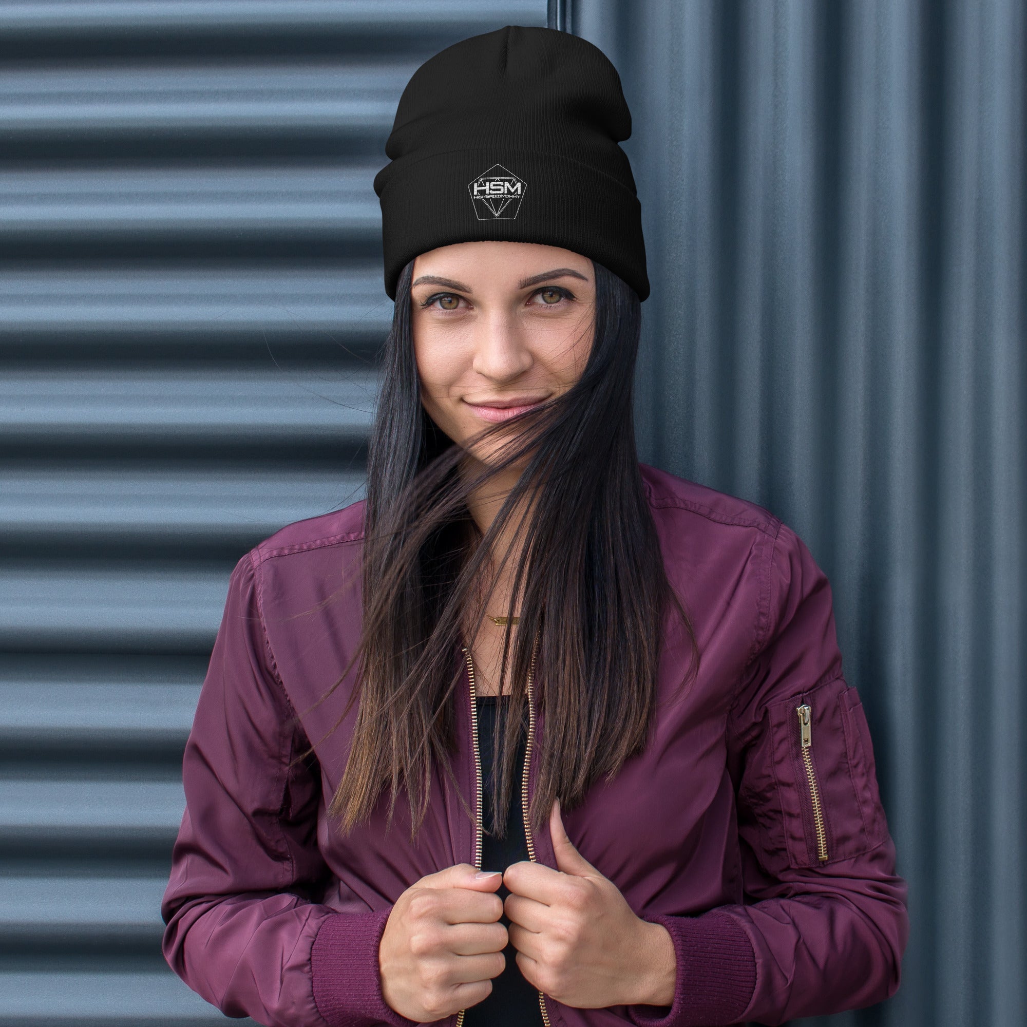 HSM Embroidered Beanie